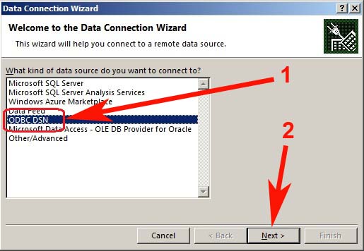 Creating An Odbc Connection To Teradata For Excel 0654