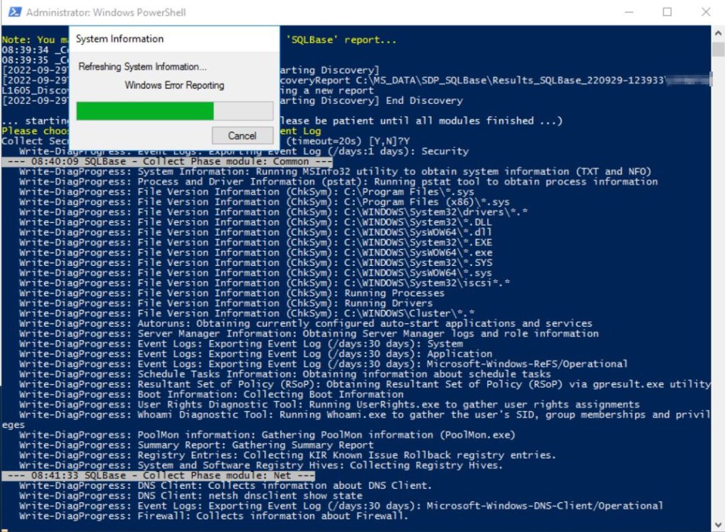 Using Microsoft’s TroubleShootingScript Version 2 (TSSv2) Toolset to ...